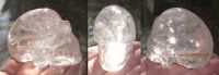Bergkristallschädel Brasilien energetisiert 130 g