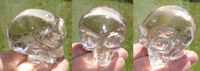 lemurischer Bergkristall Kristallschädel 170 g
