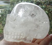 großer Bergkristallschädel 1,48 kg