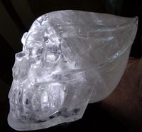 Bergkristallschädel 2,1 kg