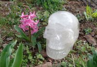 großer Bergkristallschädel 3,48 kg Helaria